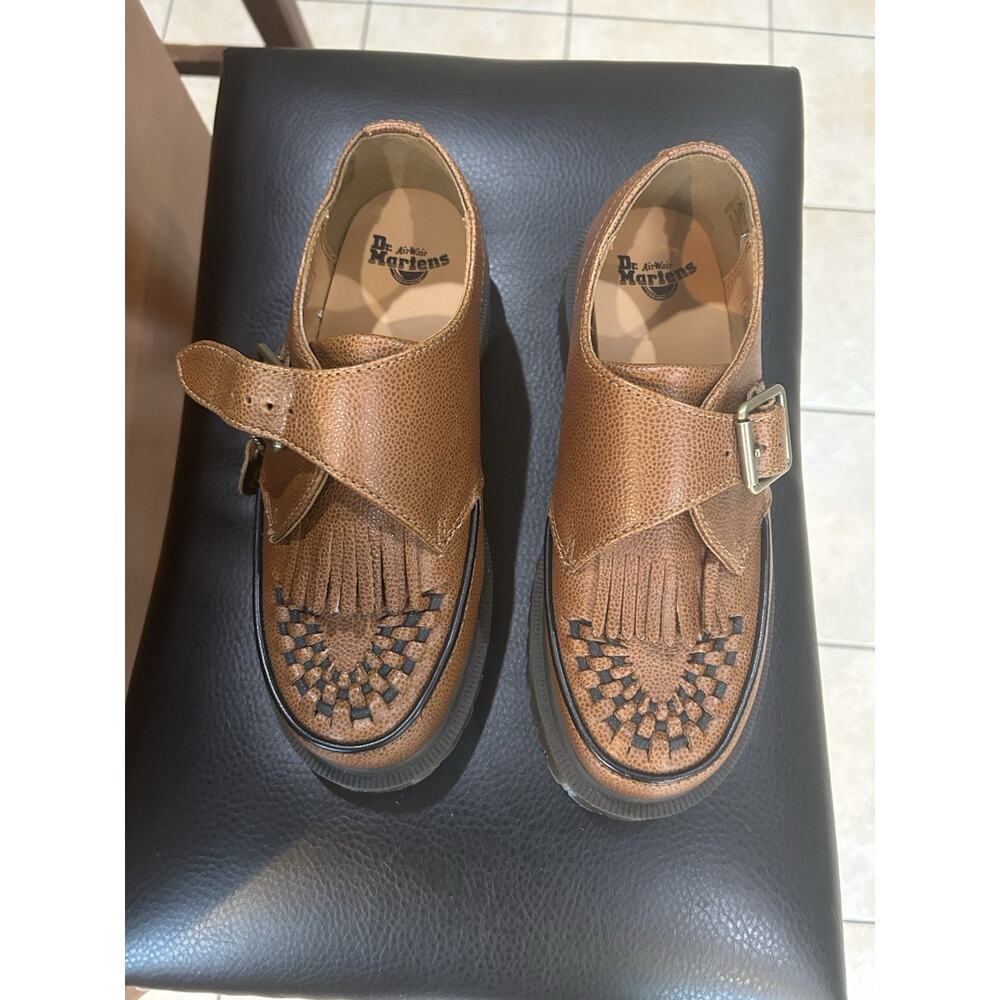 Dr. Martens Ramsey Monk KLT Brown C.F. Steade Loafers Men’s Sz 5, Women’s Sz 6 - Picture 4 of 7